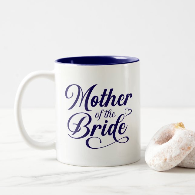 Taza Bicolor Madre de la Novia (Con donut)