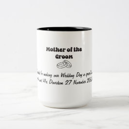 Taza Bicolor Madre del Groom