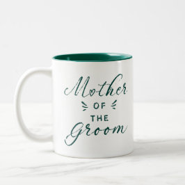 Taza Bicolor Madre del Novio Hunter Verde