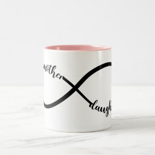 Taza Bicolor Madre hija infinita