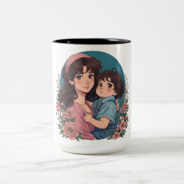 Taza Bicolor madre&hijo 