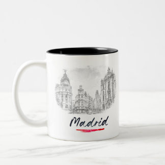 Taza Bicolor Madrid - Spain - Via Grande