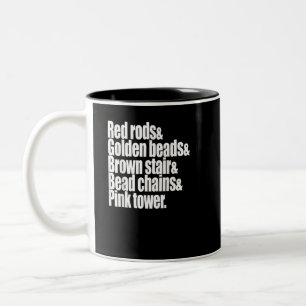 Taza Bicolor Maestra Montessori