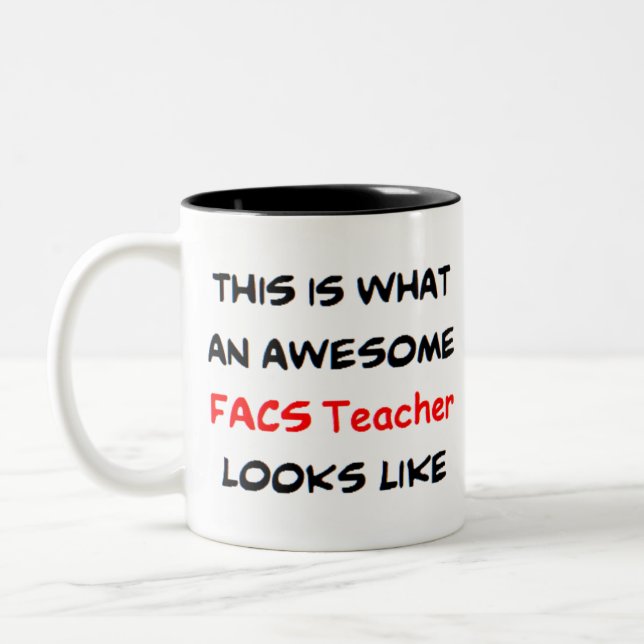 Taza Bicolor maestro de facs asombroso (Izquierda)
