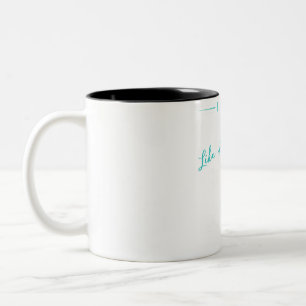 Taza Bicolor Maestro de la Sabiduría de Taekwondo: Mantente al 