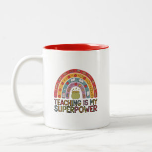 Taza Bicolor Maestro y Aula