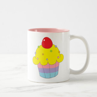 Taza Bicolor Magdalena del arco iris