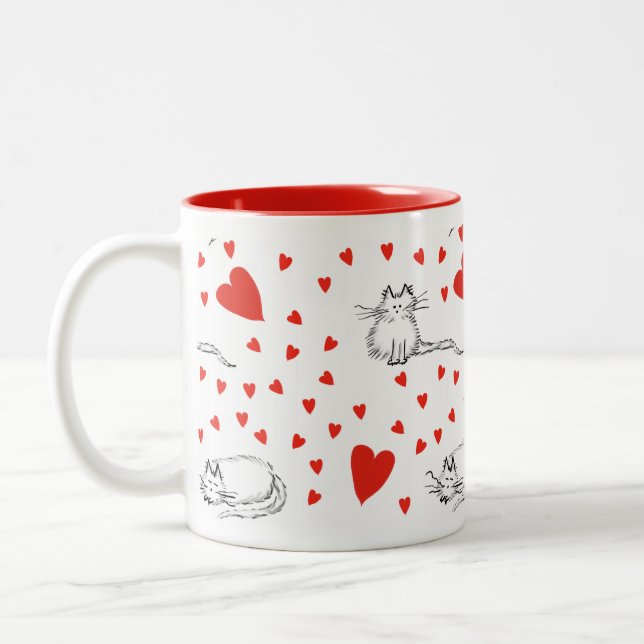 Taza Bicolor Maggie Amor v3 (Izquierda)