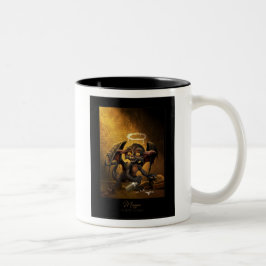 Taza Bicolor Maggie: Juventud con los ojos abiertos