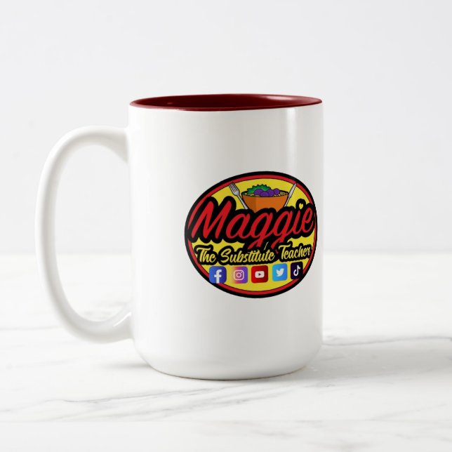 Taza Bicolor Maggie Mug (Izquierda)