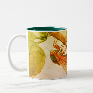 Taza Bicolor Magia de la cigarra
