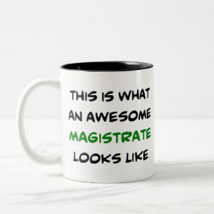 Taza Bicolor magistrado, impresionante