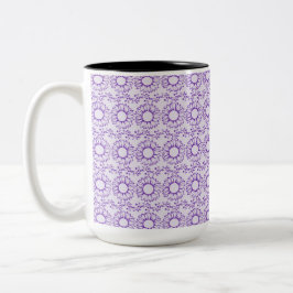 Taza Bicolor Magnífica elegancia de girasoles