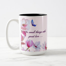 Taza Bicolor Magnolia Gran Amor