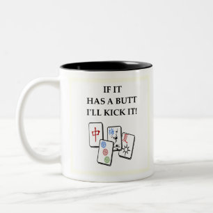 Taza Bicolor mahjong