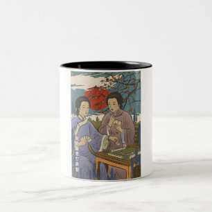 Taza Bicolor Mahjong
