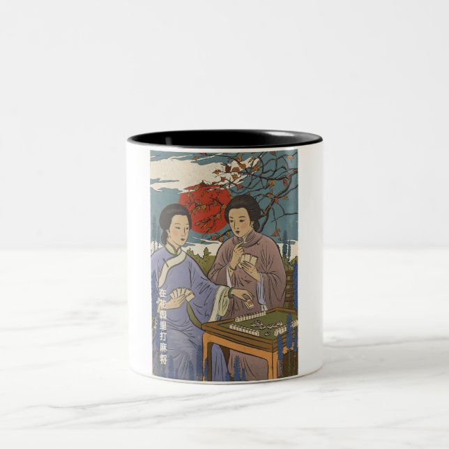 Taza Bicolor Mahjong (Centro)
