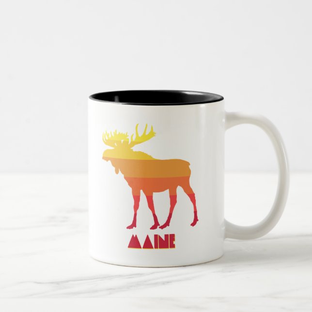Taza Bicolor Maine Moose (Derecha)