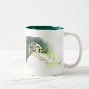 Taza Bicolor Majestic Cheetah Mug