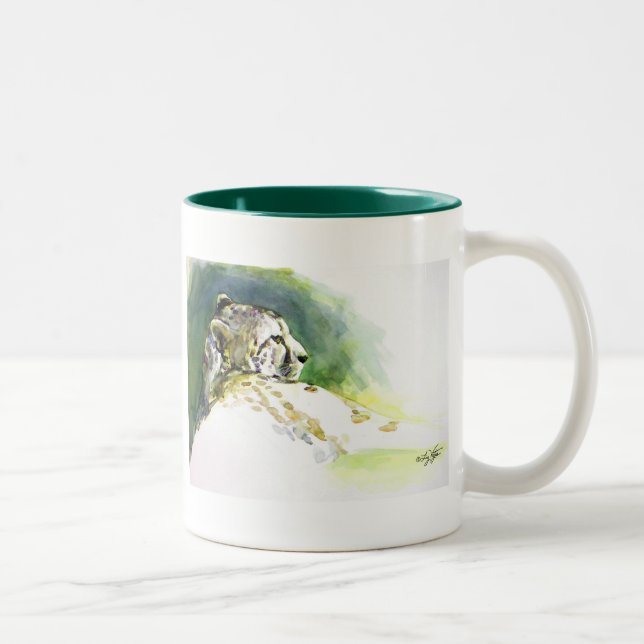 Taza Bicolor Majestic Cheetah Mug (Derecha)