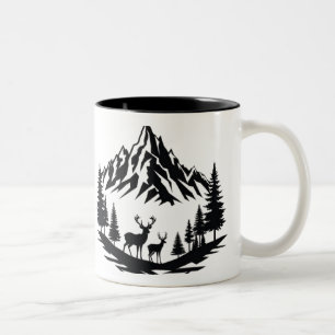 Taza Bicolor Majestic Wild Life Mug