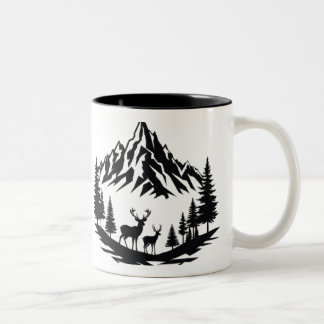 Taza Bicolor Majestic Wild Life Mug