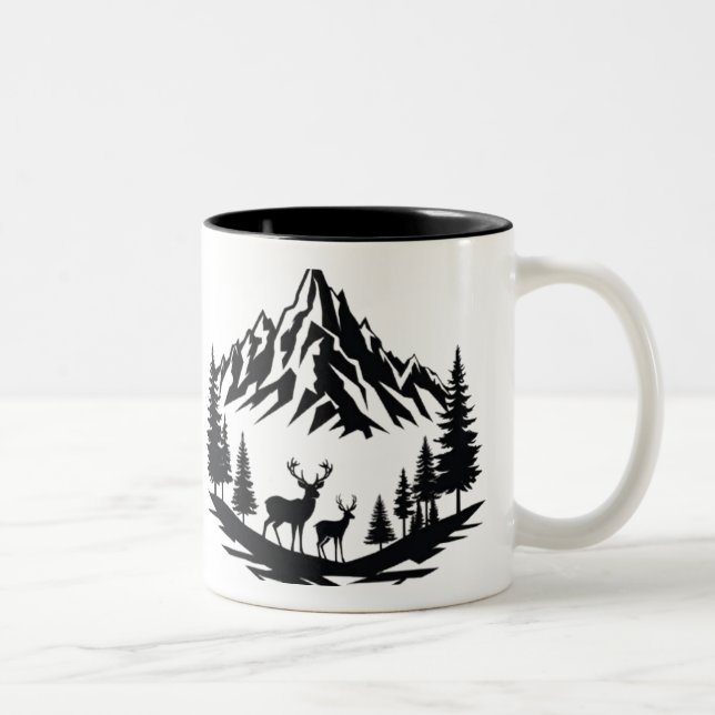 Taza Bicolor Majestic Wild Life Mug (Derecha)