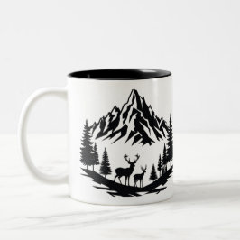 Taza Bicolor Majestic Wild Life Mug