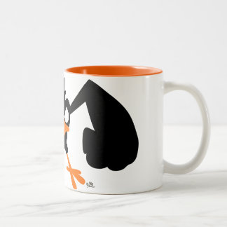 Taza Bicolor Mal lirio' birdie :) mugre