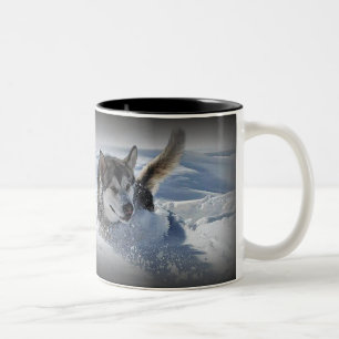 Taza Bicolor Malamute de Alaska
