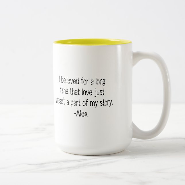 Taza Bicolor Maldición fatal (Derecha)