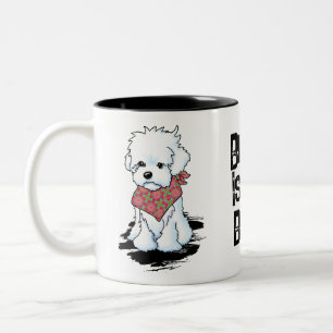 Taza Bicolor Maltipoo 
