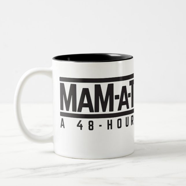 Taza Bicolor MaM-a-Thon Mug (Izquierda)