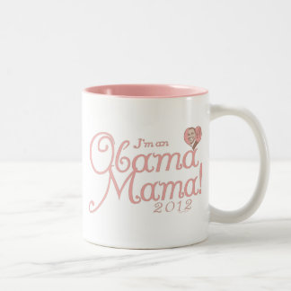 Taza Bicolor Mamá 2012 engranaje de Obama