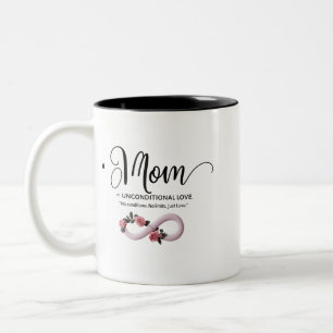 Taza Bicolor Mamá - Amor Incondicional Infinity Mug