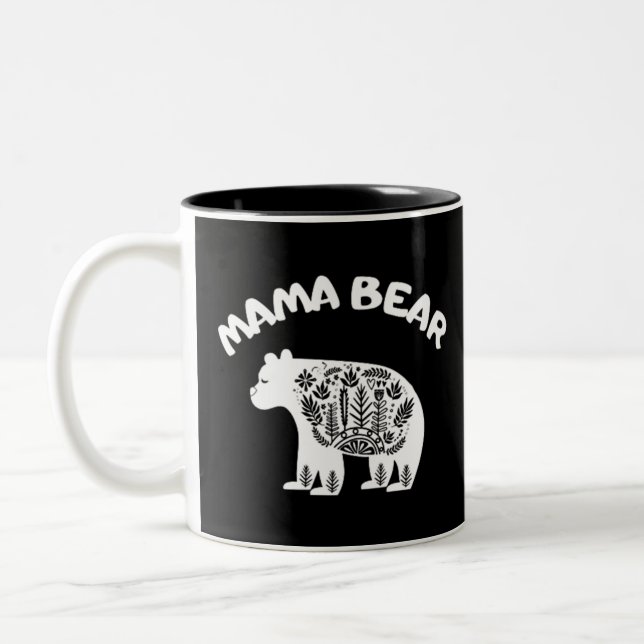 Taza Bicolor Mama Bear (Izquierda)