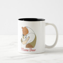 Taza Bicolor Mama Bear Mothers Day