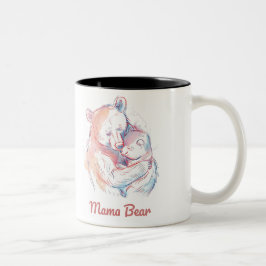 Taza Bicolor Mama Bear Mothers Day