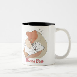 Taza Bicolor Mama Bear Mothers Day