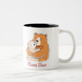 Taza Bicolor Mama Bear Mothers Day
