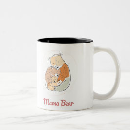 Taza Bicolor Mama Bear Mothers Day