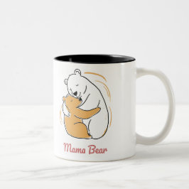 Taza Bicolor Mama Bear Mothers Day