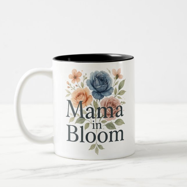 Taza Bicolor Mamá Boho  (Izquierda)