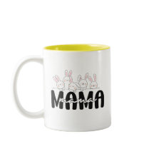 Mama Bunny Mug - Un regalo de conejo familiar