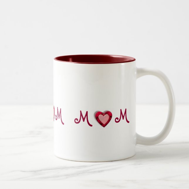 Taza Bicolor Mamá Coffee Mug (Derecha)