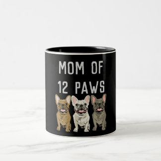 Taza Bicolor Mamá de 12 patas