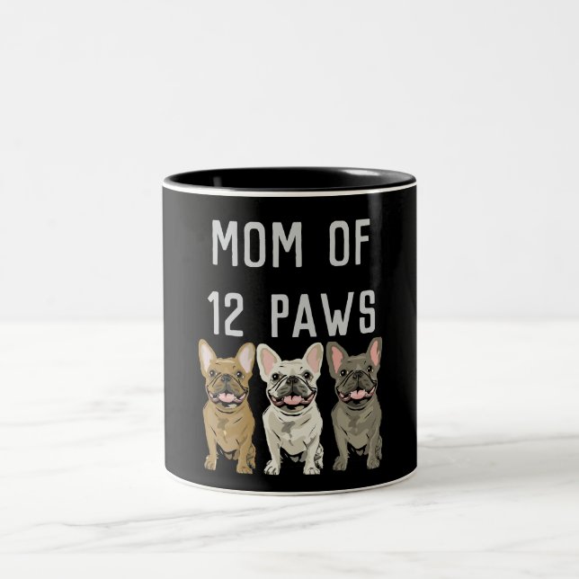 Taza Bicolor Mamá de 12 patas (Centro)