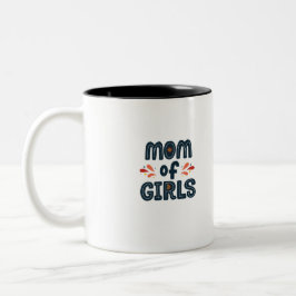 Taza Bicolor Mamá de Chicas