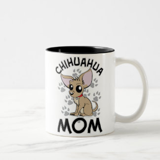 Taza Bicolor Mamá de la chihuahua