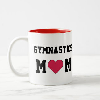 Taza Bicolor Mamá de la gimnasia